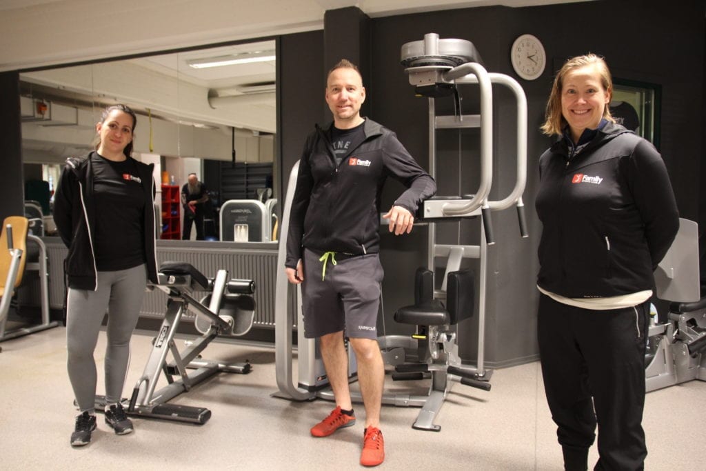 ENDRINGER: Fra nyttår blir det endringer for Ida Palerud, Atle Hermansen, Kristin Kjøs og de andre på Family Sports Club.