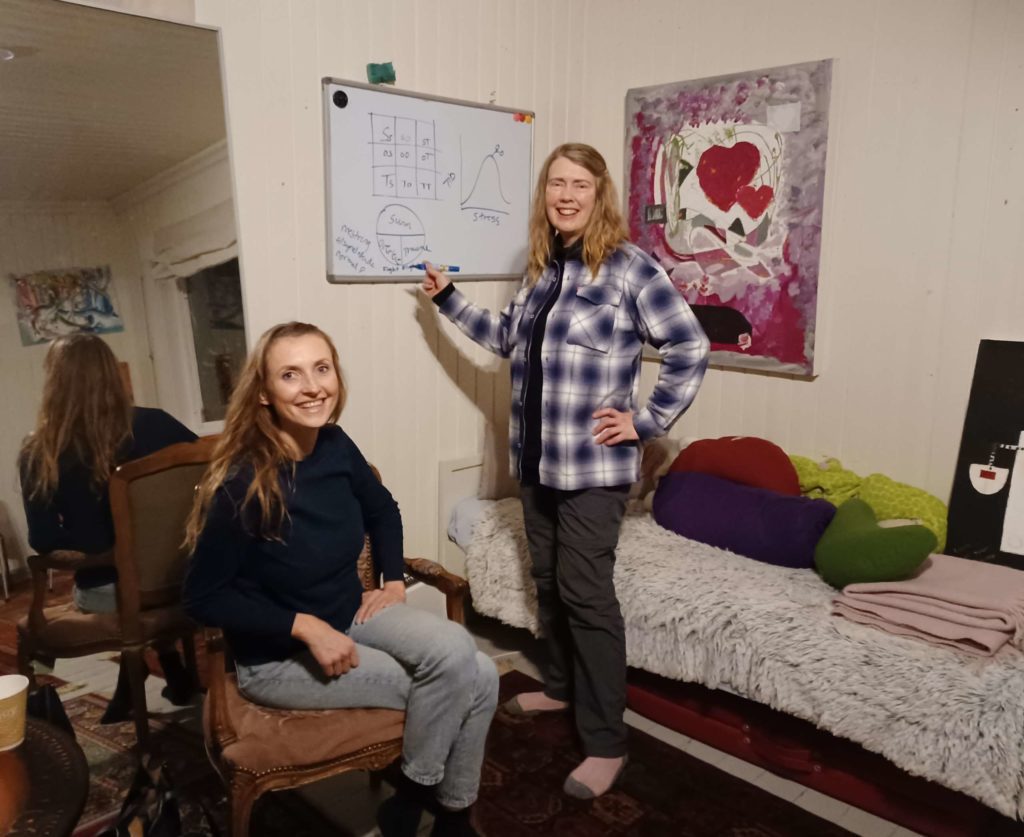 KURS PÅ RØNNINGSTAD GÅRD: I januar kan du delta på kurs i traumearbeid med Turi Tønsager og Hanna Skriver Adelrose. FOTO: Line Larsen