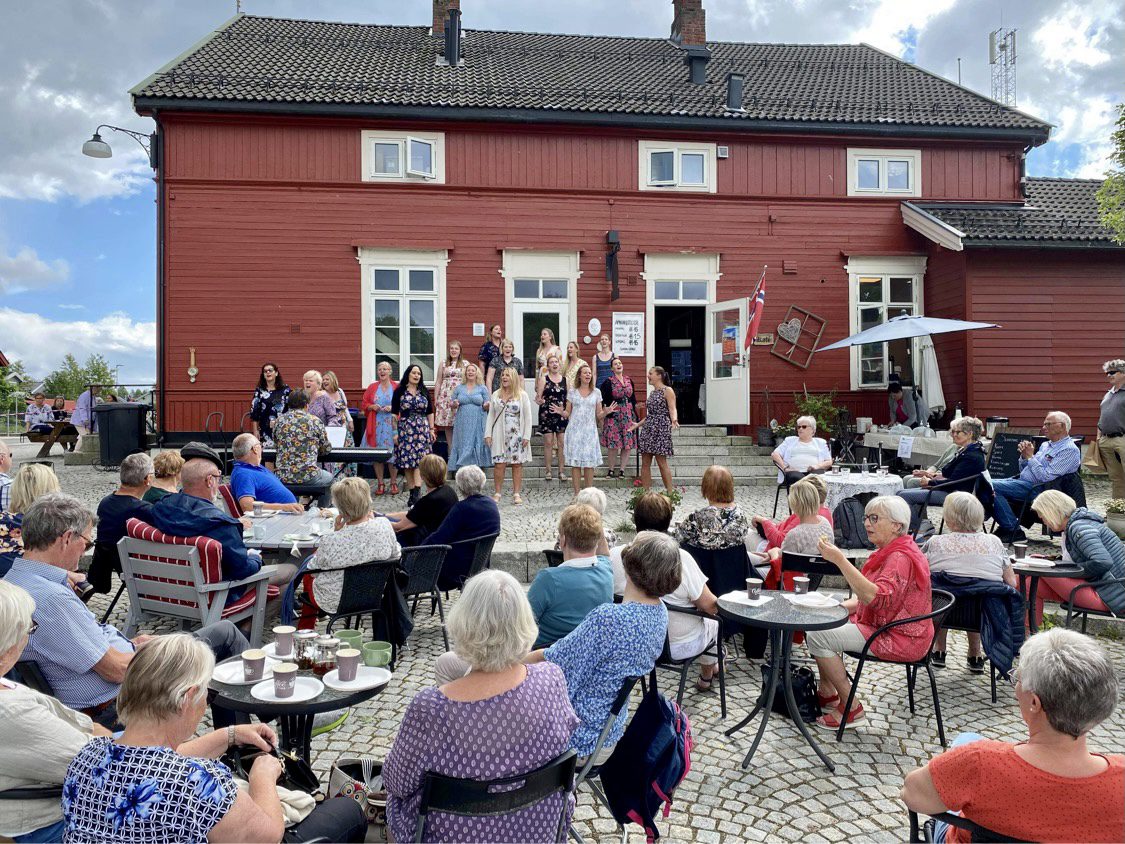 FRA SOMMER I SENTRUM 2021 FOTO: Løten kommune