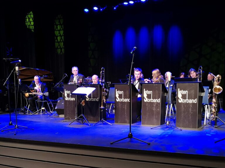 FØRPREMIERE: Løten storband inviterer til konsert i Hamar. FOTO: Privat