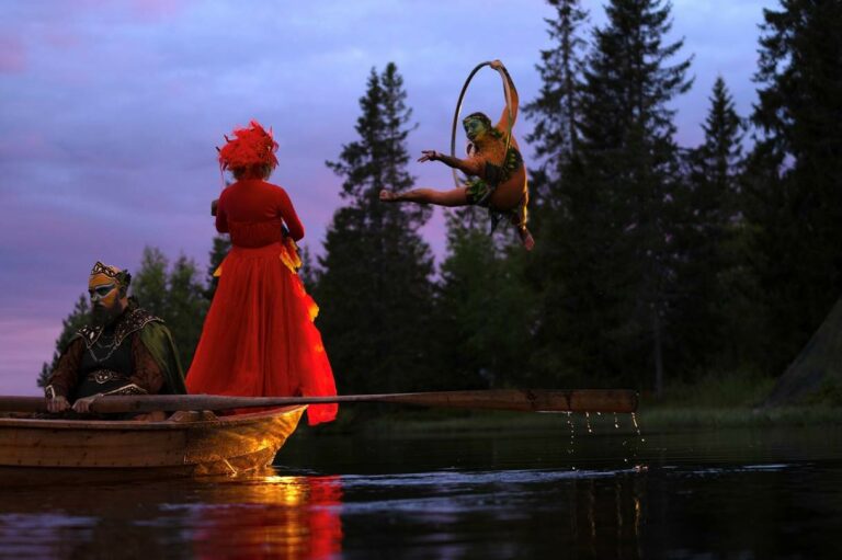 SPILLES PÅ BUDOR: Sirena heter friluftsteateret som har premiere i Koiedalen på Budor neste sommer. Pressebilde.