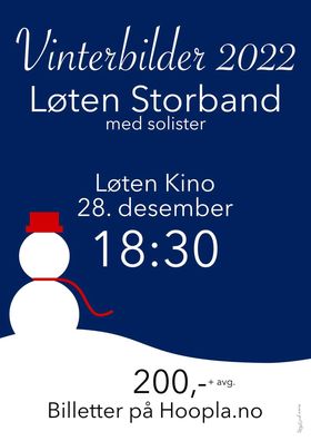 JULEKONSERT: 4. juledag klokka 18:30 inviterer Løten Storband til Julekonsert.
