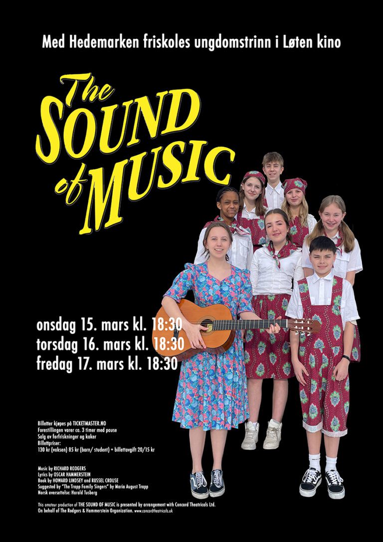 SOUND OF MUSIC: Hedemarken friskole inviterer til musikal
