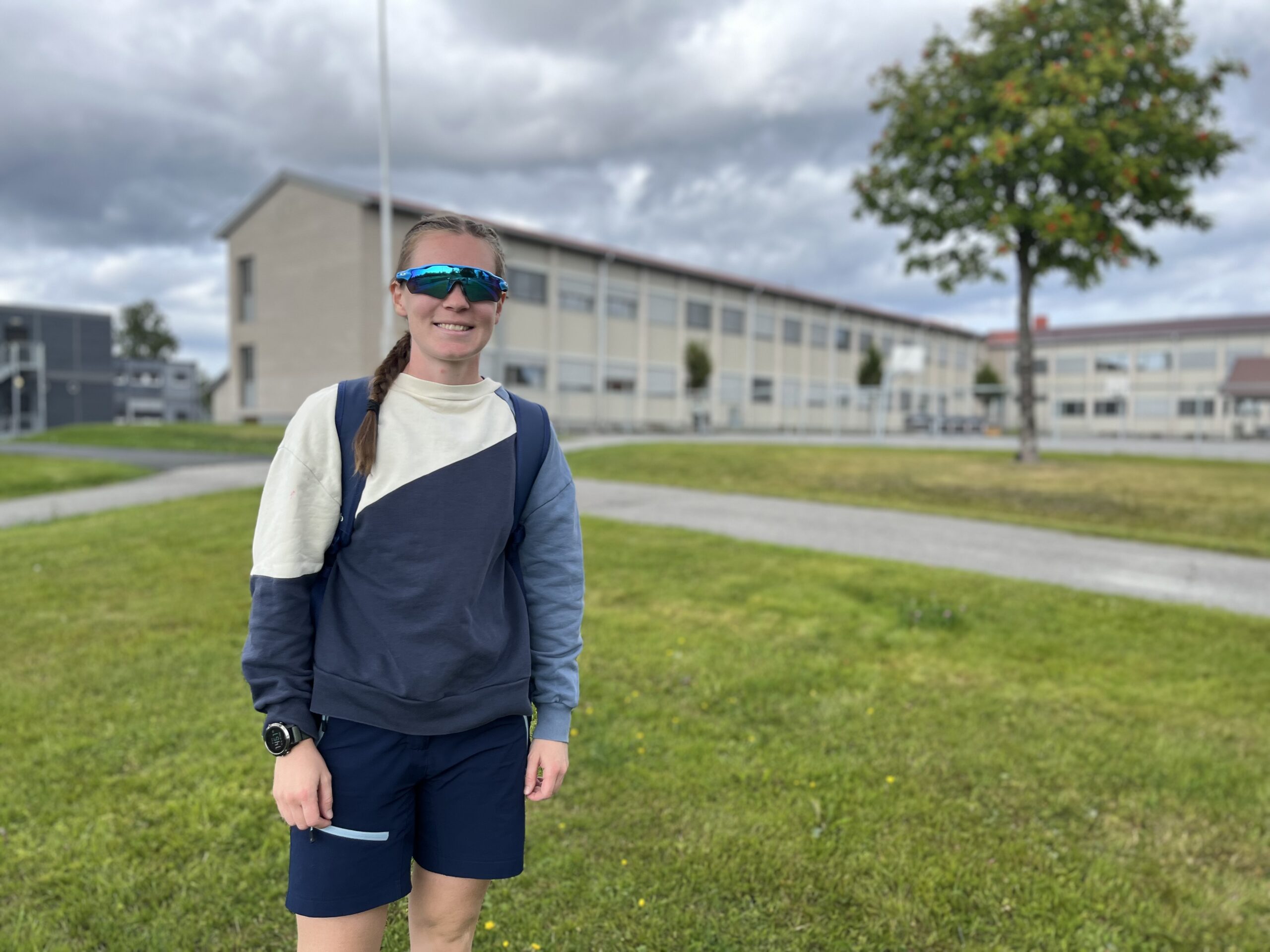 HEKTISK: Skiorienterer Evine Westli Andersen har måttet pendle mellom lærerjobben på Løten ungdomsskole og landslagssamling på Budor.